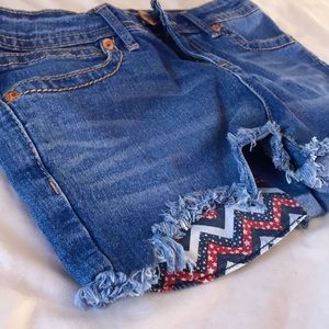 Blue Jean Shorts